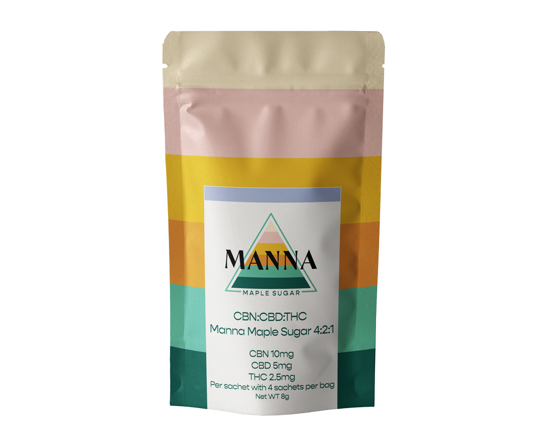 Elevate naturally with CBN Manna Maple Sugar
