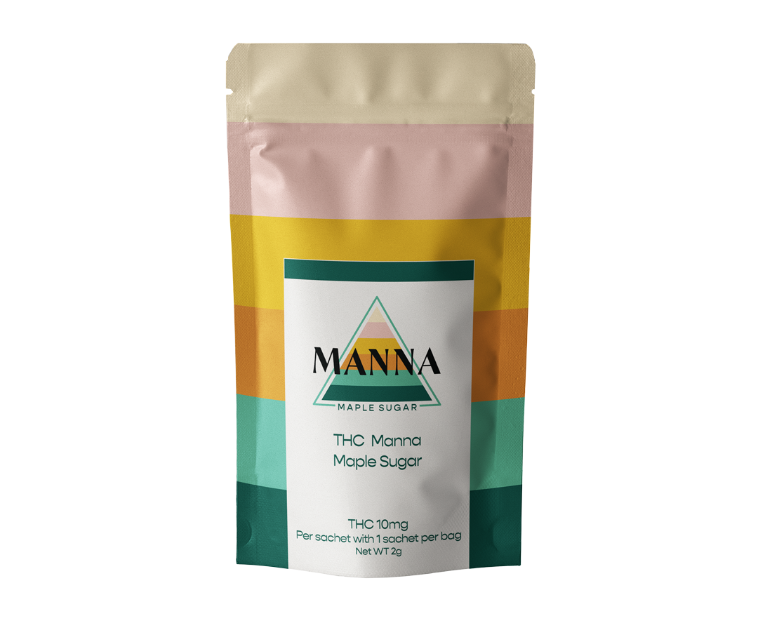 Elevate naturally with THC Manna Maple Sugar